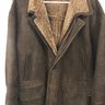 Burberry shearling coat shearling jacket L Large fully lined