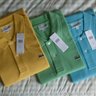 Lacoste polo tennis shirts, classic fit, size 6, NWT