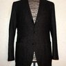 ZEGNA LEATHER TRIM UNSTRUCTURED JACKET