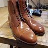 Enzo Bonafe Boots Amaretto Shell Cordovan Balway Galway 6.5UK 7.5D