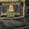 MASTERMIND JAPAN PATCHWORK SKULL MINDBLOW JEANS