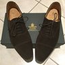 Sold!CROCKETT & JONES HALLAM SUEDE Oxford UK7.5