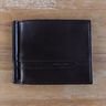 BULGARI black bifold money clip wallet - NIB