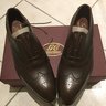 George Cleverley Reuben Leather Wingtip Brogues, 7UK