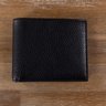 CANALI black pebbled leather bifold wallet - New with Box