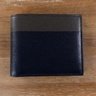 CANALI blue and gray leather bifold wallet - New with Box