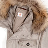 SOLD! Borrelli napoli cream/brown herringbone coat size 44 (S or XS)