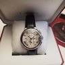 Cartier Ballon Bleu Chronograph XL Auto 44mm Steel Mens Watch Date FULL SET