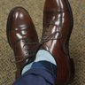 SOLD  Alden Cigar Shell Cordovan Bals 10.5 D