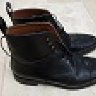 Meermin Mallorca Black Calf Boot Size 11 SOLD