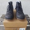 PETER NAPPI Julius boots in charcoal size 7