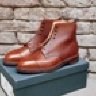 $725 BNIB Crockett Jones Coniston Tan Scotch Grain Boots UK 9 E / US 10 D