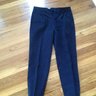 * SOLD *Mariano Rubinacci Navy Crepe Point Pants 50