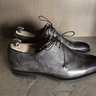 Bontoni 2 eyelet pebble grain in charcoal size 10.5 US