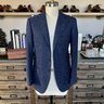 NWOT EU48/US38 Orazio Luciano 100% wool tweed jacket