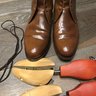 SOLD Carmina Bourbon Shell Cordovan Chukka Boots / Soller-8.5UK / with Shoe Trees