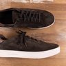 ERMENEGILDO ZEGNA brown suede sneakers - Size 11 US / 10 UK / 44 EU - New in Box