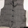 Sid Mashburn Wool Herringbone Down Vest Size Small