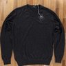 FEDELI Millionaire lightweight gray 14 micron 100% cashmere sweater - Size XXXL / 56 EU - NWT