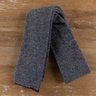 $325 BRUNELLO CUCINELLI FW2019 100% cashmere gray knit tie - NWT