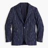 SOLD - NWT J.Crew Ludlow slim-fit suit with bouclé pinstripes - 34s and 31x30