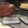 Glaser Designs 5” Deal Bag in espresso hand-burnished leather