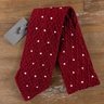 TOM FORD red polka dots silk knit tie - NWOT