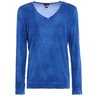 SOLD❗️AVANT TOI Blue Cashmere Silk V Neck Sweater S