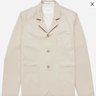 Norse Projects Lars Heavy Twill Jacket in Khaki (size L)