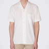 SOLD NWOT G.Inglese x Beige Habilleur White Shark Collar Summer Shirt - Size 38 / 15