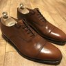 Loake 1880 Aldwych oxford uk 10 1/2 mahogany £65