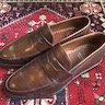 Allen Edmonds for Brooks Brothers Penny Loafers - Brown (8.5E)