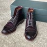 SOLD Alden Color 8 Shell Cordovan Perforated Cap Toe Boot 8.5D Aberdeen