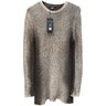 SOLD❗️AVANT TOI Brown Ombre Linen Boucle Sweater M