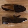 CROCKETT & JONES Cavendish II brown suede loafers - Size 11 US / 10.5 UK / 45 EU - New without box