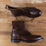 CROCKETT & JONES Islay brown leather boots - Size 10.5 US / 10 UK / 44.5 EU