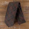 DRAKE'S self-tipped wool cashmere mix plaid tie - NWOT