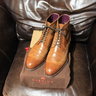 Carmina Jumper Boot Whiskey Shell Cordovan