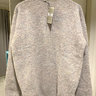 New Harley of Scotland Shetland Shaggy Sweater Size L Ugie Pearl