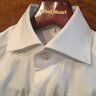 SOLD NWOT Kiton White Dress Shirt 15.5