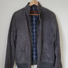 SOLD | Valstar Grey Suede Harrington Jacket size 50