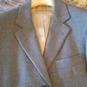 NWOT BRUNELLO CUCINELLI WOOL GRAY COAT 52/42