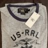 BNWT RRL T-Shirt size L  ***Classic Design***