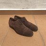 SOLD! Gaziano & Girling Cambridge Dark Brown Mole Suede UK6.5E