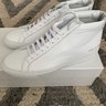 ***SOLD***  NIB Common Projects Mid Top Achilles ***WHITE LEATHER, SIZE 40***