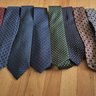 New ancient madder, silk  Panta ties and grenadine pocket squares . 6 Fold, $50 each or 2 for $80.