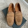 *SOLD* Alden Leisure Handsewn LHS Snuff Suede Loafers - Size 8 D-width (Medium)