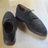 Löf & Tung loden suede longwing bluchers (UK 9.5)