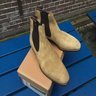 **SOLD** NIB SAINT CRISPIN’S CHELSEA BOOTS (mod 400) 9 F UK CHISELED LAST in KUD 072.**SOLD**