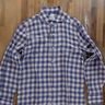 FINAMORE Napoli plaid linen shirt - Size 40 / 15.75 - NWOT